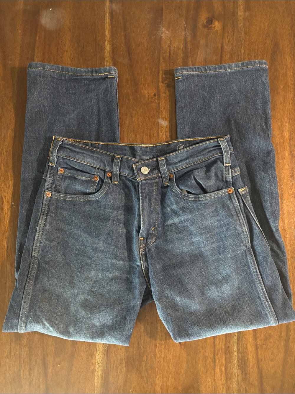 Levi's Men's Western Fit Dark Wash